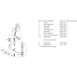 GROHE Concetto Bidetkraan - Met trekwaste - Chroom