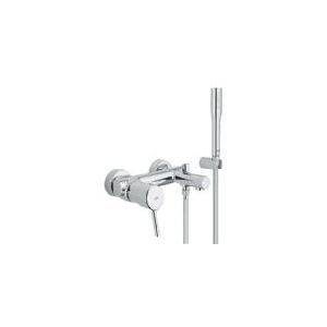 GROHE Concetto Badkraan - met handdouche - 15cm - chroom - 32212001