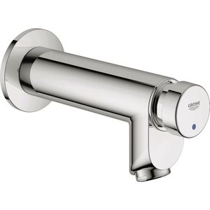 GROHE Euroeco Cosmopolitan S - Tapkraan - Blauw/Rood - Chroom