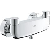 GROHE Eurosmart Cosmopolitan T douchekraan zelfsluitend met koppelingen met menging looptijd 15 sec. chroom 36320000