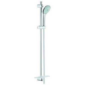GROHE Euphoria 110 Massage Glijstangset - 90cm - ronde handdouche - 3 straalsoorten - gladde doucheslang - met zeepschaal - chroom 27226001