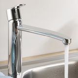 GROHE Wave Cosmopolitan Keukenkraan - draaibare uitloop - chroom