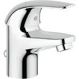 GROHE Swift - eenhands-wastafelarmatuur (enkele gat, uitloop met mousseur), chroom, 23264000