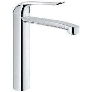 GROHE Euroeco Special waterbesparendes wastafelkraan verhoogd 4cm met medium uitloop chroom 30208000