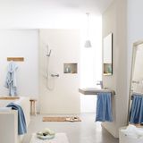 GROHE Concetto waterbesparendes wastafelkraan met inzinkbare ketting met 28mm ES cartouche chroom 2338110E 2338110E