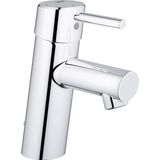 GROHE Concetto waterbesparendes wastafelkraan met inzinkbare ketting met 28mm ES cartouche chroom 2338110E 2338110E