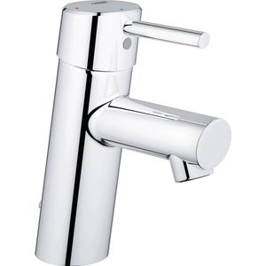 GROHE Concetto waterbesparendes wastafelkraan met inzinkbare ketting met 28mm ES cartouche chroom 2338110E 2338110E