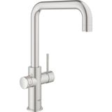 Grohe - Red Duo - Kokendwaterkraan - RVS - Met U Uitloop