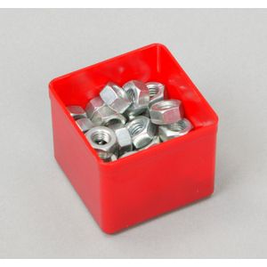 1 doos 54 x 54 x 45 mm voor plaatstaal assortimentsdoos 440 x 330 x 100