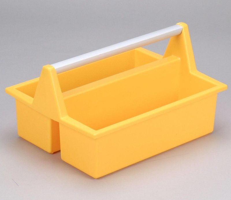 Allit Draagbak Geel Mc Plus Carry 40 Kunststof met Aluminium Draagbeugel