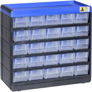 Allit 464620 Opbergkast Voor Kleine Onderdelen VarioPlus Pro 29/50 (b X H X D) 300 X 285 X 135 Mm Zwar - Blauw 1 Stuk(s
