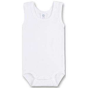 Sanetta Body zonder arm | Hoogwaardige en duurzame body voor baby's van biologisch katoen. Baby Body, wit, 92