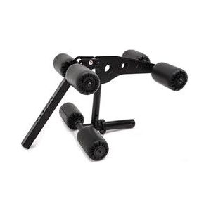 Inspire - Leg Curl / Extension Attachment - Matzwart - Staal