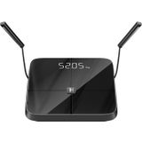 HAMMER Body Screen TX - Lichaamsanalyseweegschaal - Zwart - Inclusief App