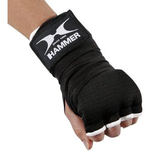 Hammer Boxing Elastic Fit Binnenhandschoenen - Zwart - L/XL