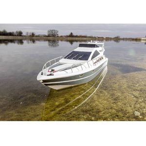 Carson 500108045 Speed Yacht 2.4G 100% RTR radiografisch bestuurbare boot, voor kinderen en volwassenen, met afstandsbediening, wit