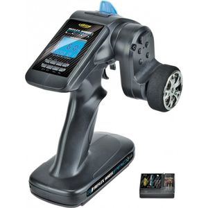 Carson Modellsport Reflex Wheel Pro III LCD 2.4 GHz RC pistoolzender 2,4 GHz Aantal kanalen: 3 Incl. ontvanger