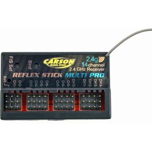 Carson Modellsport Reflex Stick Multi Pro 14-kanaals Ontvanger 2,4 GHz