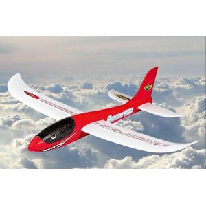 Carson Airshot 490 500504013 Airshot Airshot 490 rood, werpglijder, 100% klaar om te gooien, bijna onverwoestbaar, perfecte vliegeigenschappen, van piepschuim
