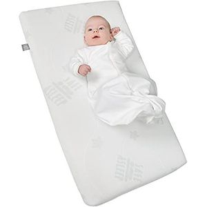 roba Baumann Safe asleep van bed matras AIR BALANCE PLUS, 45x90x5,5 cm, ademend 3D-materiaal voor een optimaal slaapklimaat, meervoudig gegroefd, geperforeerd, matras voor kinderbed