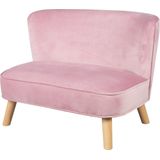 Roba kindersofa Retro-look. Mauve/roze