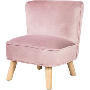 Roba Kinderstoel Lil Sofa Junior 50 Cm Fluweel Roze