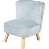 Roba Kinderstoel Lil Sofa Junior 50 Cm Fluweel Blauw