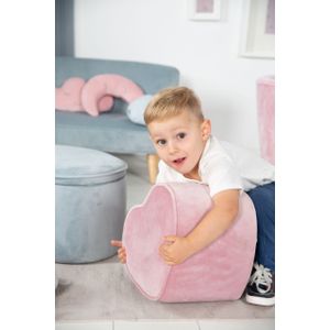 roba Lil Sofa Hartvormige Poef voor Kinderen, Mauve