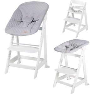 roba® Hochstuhl »Treppenhochstuhl 2-in-1 Set Style, Born Up«, mit Neugeborenen-Aufsatz