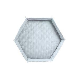 Roba Boxkleed Hexagonal Junior 115 Polyester Turquoise