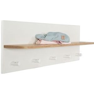 Roba Wandgarderobe  ¦ weiß ¦ Maße (cm): B: 90 H: 29 Garderoben & Kleiderstangen > Hakenleisten - Möbel Kraft