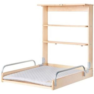 Roba Wandwickelregal  ¦ braun ¦ Maße (cm): B: 66,5 H: 78 Baby > Babymöbel > Wickelkommoden - Möbel Kraft