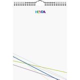 Heyda Kreativkalender 21,5x24cm weiß