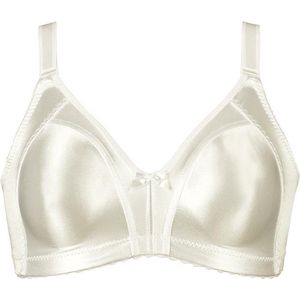 Naturana - Minimizer Bh - Ivoor - Glanzend Patroon - Verstelbare Bandjes