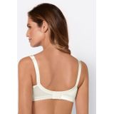 Naturana - Minimizer Bh - Ivoor - Glanzend Patroon - Verstelbare Bandjes