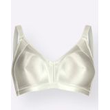 Naturana - Minimizer Bh - Ivoor - Glanzend Patroon - Verstelbare Bandjes