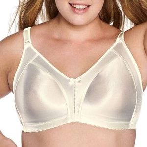 Naturana - Minimizer Bh - Ivoor - Glanzend Patroon - Verstelbare Bandjes