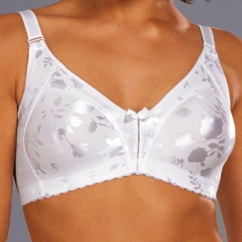 T-shirt BH - Wit - Microtouch - Full-Cup - Zonder Beugels