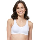 Bralette - Wit - 95% Katoen, 5% Elastaan - Zonder Beugels