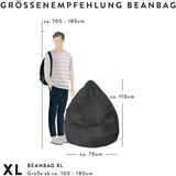SITTING POINT BeanBag Easy XL Sitzsack schwarz