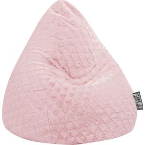 Sitting Point Kinder Zitzak BeanBag Fluffy Hearts Roze