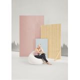 Zitzak Fluffy Hearts XL - Roze