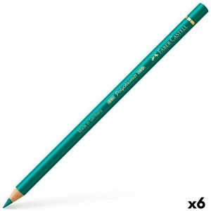Kleurpotloden Faber-Castell Polychromos Groen (6 Stuks)