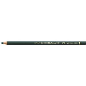 Kleurpotlood Faber Castell Polychromos 278 chroomgroen doos met 6 stuks