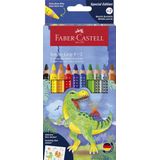 Faber-Castell Jumbo Grip kleurpotloden 8 + 2 dozen