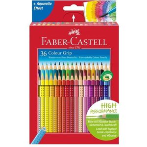 Faber Castell Farbstift Colour Grip VE=36 Stück Kartonetui
