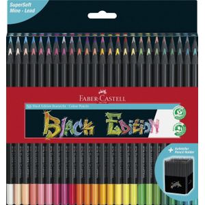 FABER-CASTELL Black Edition Buntstifte farbsortiert, 1 St.