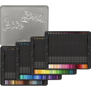 Faber-Castell kleurpotloden - Black Edition - 100 stuks in bliketui - FC-116490