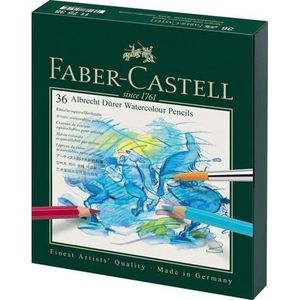 Faber-Castell kleurpotloden aquarel - Albrecht Durer - studiobox 36 stuks - FC-117538