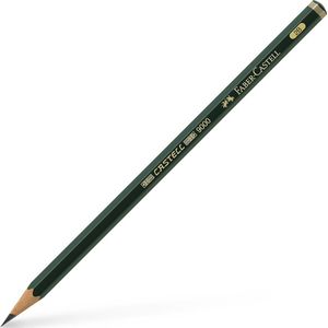 FABER-CASTELL 9000 Bleistift 2B grün, 1 St.